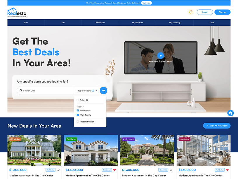 About the Realesta AI Platform