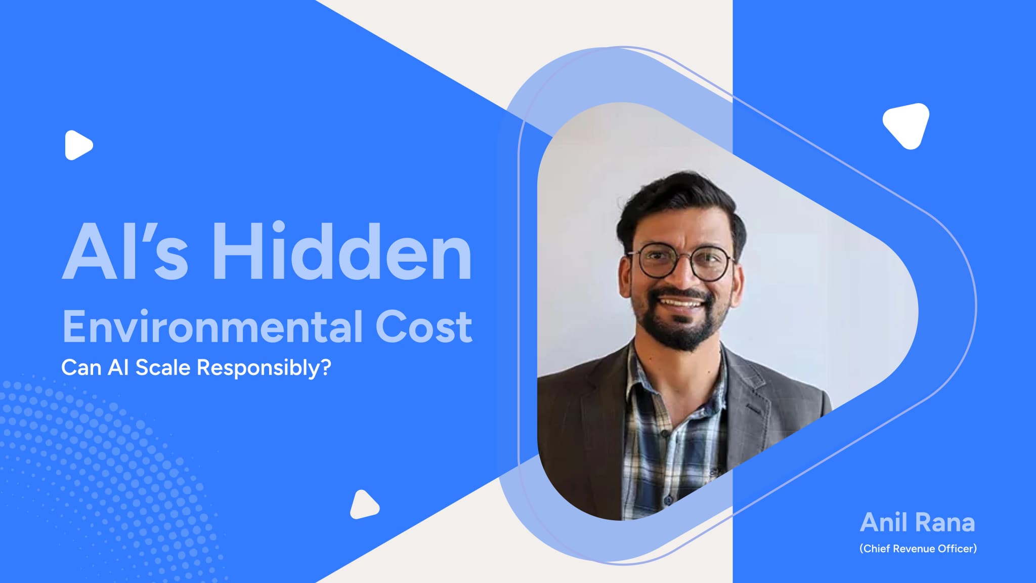 Environmental Cost of AI - Anil Rana