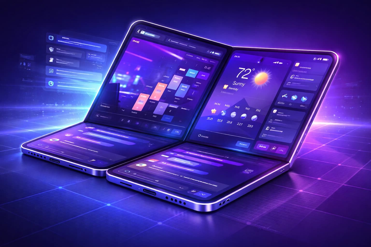 foldable app development