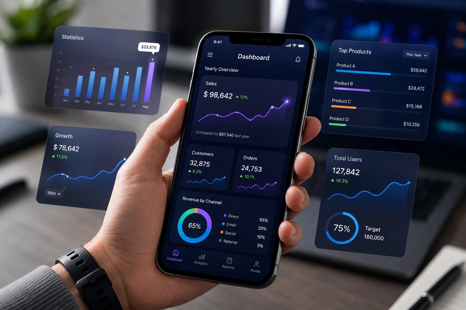 mobile dashboard