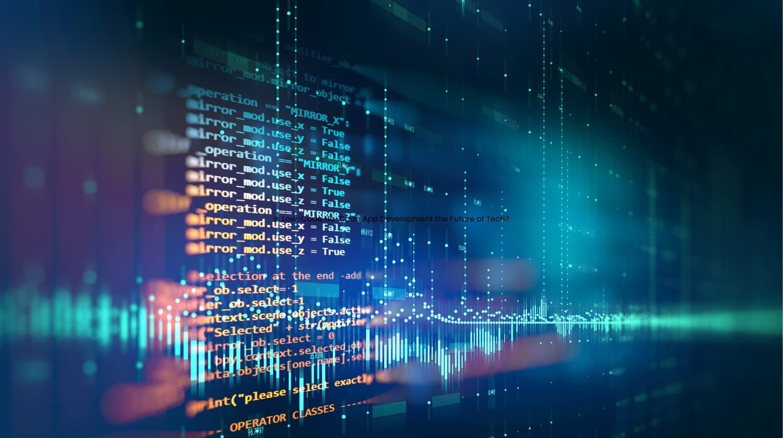 Low-Code No-Code App Development