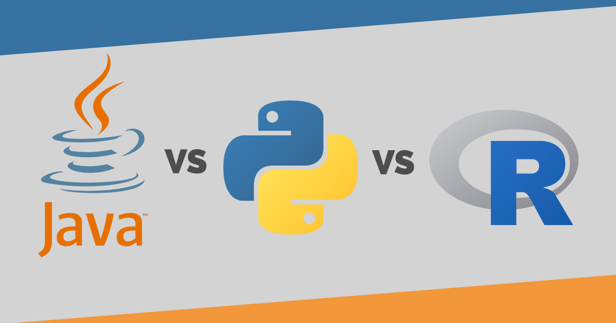 Java VS Python VS R Language