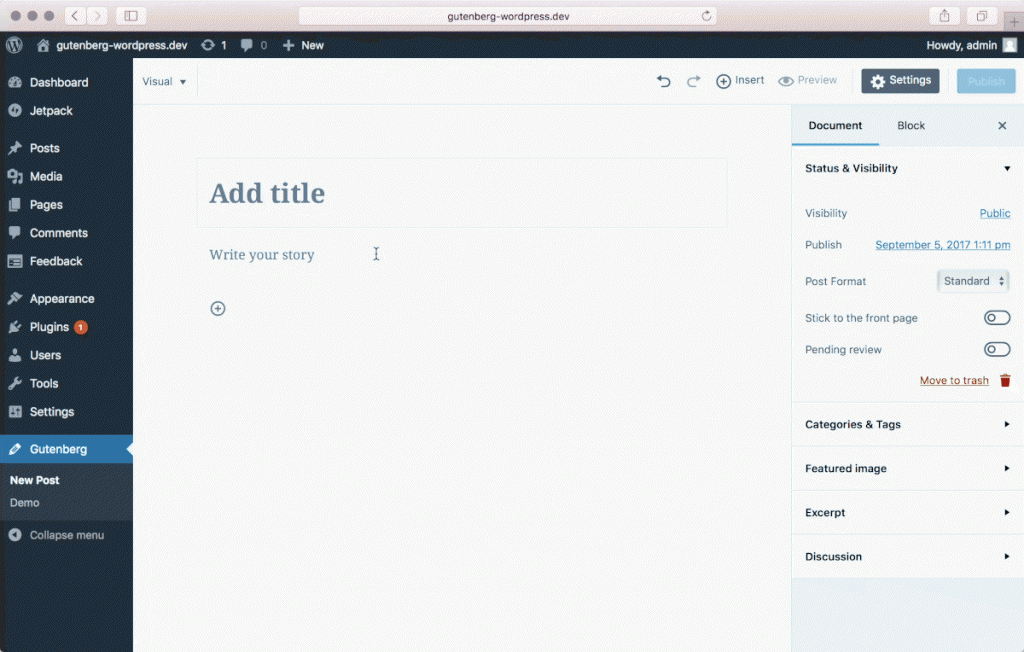 gutenberg-autocomplete