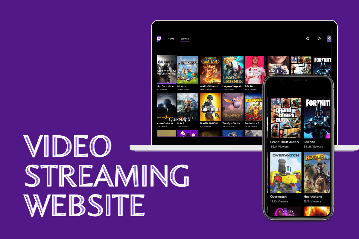 How to Create a Live Video Streaming Website like Twitch?