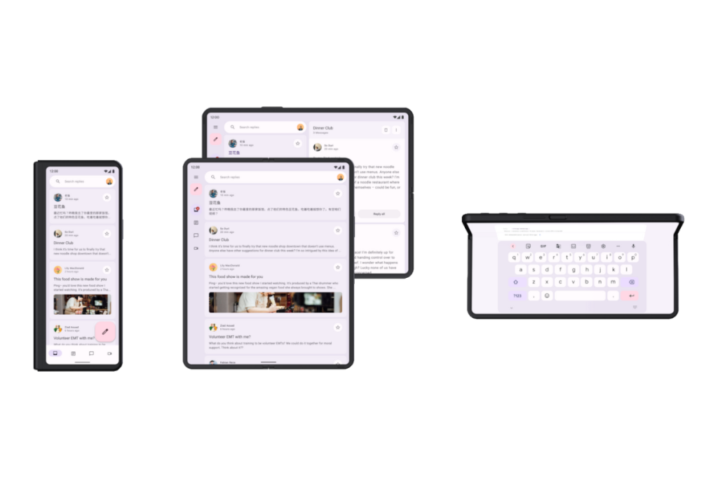 Multiple Screen Sizes of Foldable Phones - Seasia Infotech