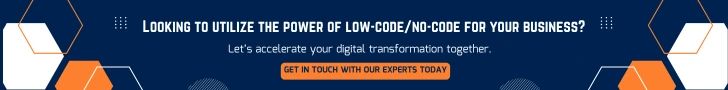 Looking for a low code no code company?